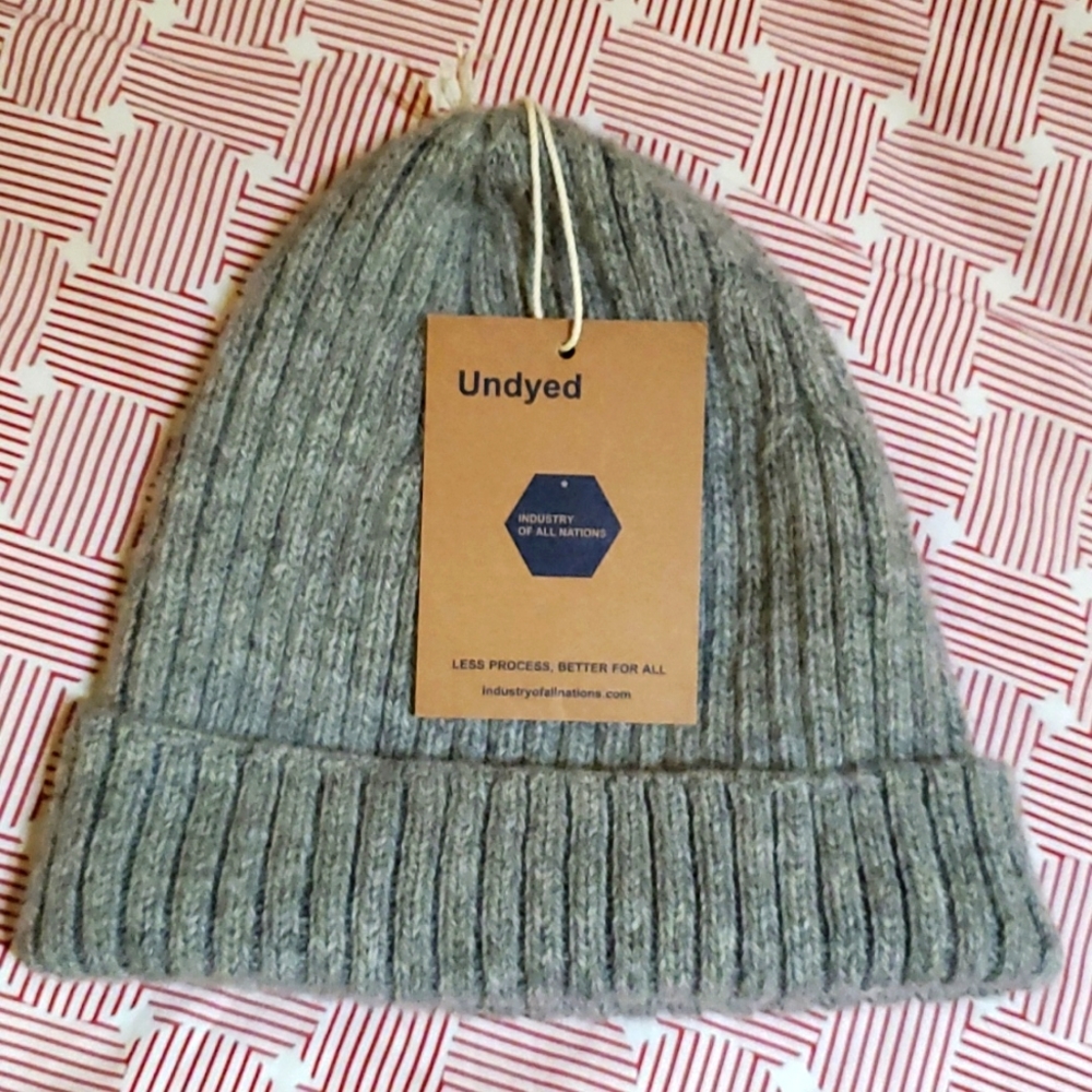 Gray beanie